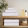 Toallas de ducha 25 uds 100% algodón blanco 70x140 cm 360 gsm de , Toallas - Ref: Foro24-136656, Precio: 174,93 €, Descuento: %