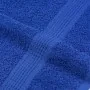 Toallas de ducha 2 uds 100% algodón azul 70x140 cm 360 gsm de , Toallas - Ref: Foro24-136713, Precio: 26,91 €, Descuento: %