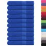 Toallas 10 uds 100% algodón azul 100x200 cm 600 gsm de , Toallas - Ref: Foro24-136724, Precio: 137,13 €, Descuento: %