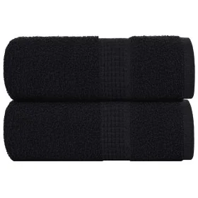 Toallas de jabón 2 uds negro 30x30 cm 360 gsm 100% algodón de , Toallas - Ref: Foro24-136944, Precio: 11,53 €, Descuento: %