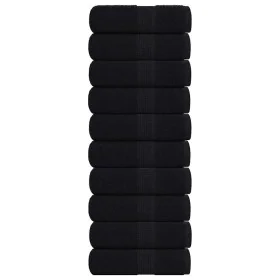 Toallas de jabón 10 uds negro 30x30 cm 360 gsm 100% algodón de , Toallas - Ref: Foro24-136946, Precio: 25,00 €, Descuento: %