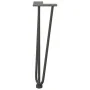 Patas de mesa tipo horquilla 4 uds acero macizo antracita 42 cm de , Patas para mesas - Ref: Foro24-4012442, Precio: 49,55 €,...