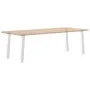 Patas para mesa de centro 4 uds acero blanco 72 cm de , Patas para mesas - Ref: Foro24-4012505, Precio: 84,06 €, Descuento: %