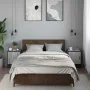 Mesitas noche 2 uds madera ingeniería gris sonoma 40x31x50 cm de , Mesitas de noche - Ref: Foro24-848716, Precio: 66,96 €, De...