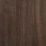 Mesita noche madera ingeniería roble marrón 40x34,5x60cm metal de , Mesitas de noche - Ref: Foro24-848723, Precio: 62,39 €, D...