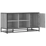 Banco zapatero madera de ingeniería gris sonoma 100x40x53,5 cm by , Benches for halls and storage - Ref: Foro24-849217, Price...