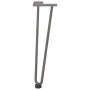 Patas mesa tipo horquilla 4uds acero macizo acero natural 42 cm de , Patas para mesas - Ref: Foro24-4012423, Precio: 46,49 €,...