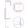 Patas para mesa de centro 4 uds acero antracita 110-112 cm de , Patas para mesas - Ref: Foro24-4012482, Precio: 114,93 €, Des...