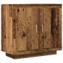 Aparador de madera contrachapada envejecida 80x40x75 cm de , Aparadores - Ref: Foro24-856862, Precio: 86,76 €, Descuento: %