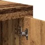 Aparador de madera contrachapada envejecida 80x40x75 cm de , Aparadores - Ref: Foro24-856862, Precio: 86,76 €, Descuento: %