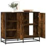 Aparador madera de ingeniería roble ahumado 92x35x76 cm de , Aparadores - Ref: Foro24-849021, Precio: 108,62 €, Descuento: %