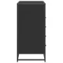 Cajonera de madera contrachapada negro 70x41x83,5 cm de , Cajoneras - Ref: Foro24-849089, Precio: 120,73 €, Descuento: %