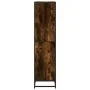 Estantería madera ingeniería color roble ahumado 40x35x139 cm de , Librerías y estanterías - Ref: Foro24-849126, Precio: 82,4...