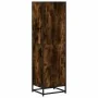 Estantería madera ingeniería color roble ahumado 40x35x139 cm de , Librerías y estanterías - Ref: Foro24-849126, Precio: 82,4...