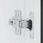 Armario de pared para cocina con puerta de cristal Porto negro de , Armarios de cocina - Ref: Foro24-854148, Precio: 68,15 €,...
