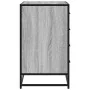 Cajonera de madera contrachapada gris sonoma 70x41x70 cm de , Cajoneras - Ref: Foro24-849082, Precio: 113,63 €, Descuento: %