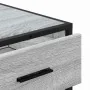 Cajonera de madera contrachapada gris sonoma 70x41x70 cm de , Cajoneras - Ref: Foro24-849082, Precio: 113,63 €, Descuento: %
