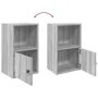 Estantería de madera de ingeniería gris sonoma 31x24x52 cm de , Librerías y estanterías - Ref: Foro24-860324, Precio: 36,17 €...