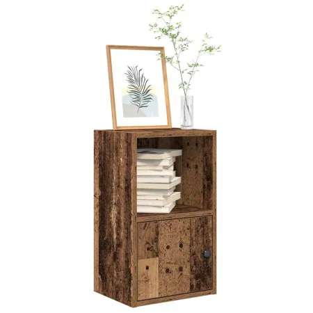 Estantería madera de ingeniería color envejecido 31x24x52 cm de , Librerías y estanterías - Ref: Foro24-860326, Precio: 35,76...
