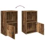 Estantería madera de ingeniería color envejecido 31x24x52 cm de , Librerías y estanterías - Ref: Foro24-860326, Precio: 35,76...