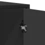 Aparador de madera de ingeniería negro 92x35x76 cm de , Aparadores - Ref: Foro24-849014, Precio: 87,73 €, Descuento: %