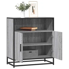 Aparador madera ingeniería gris sonoma 68x35x76 cm by , Sideboards - Ref: Foro24-849002, Price: 85,80 €, Discount: %