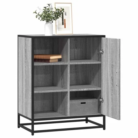 Aparador madera de ingeniería gris sonoma 62x35x76 cm de , Aparadores - Ref: Foro24-848997, Precio: 98,42 €, Descuento: %