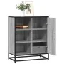 Aparador madera de ingeniería gris sonoma 62x35x76 cm de , Aparadores - Ref: Foro24-848997, Precio: 98,42 €, Descuento: %