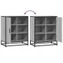 Aparador madera de ingeniería gris sonoma 62x35x76 cm de , Aparadores - Ref: Foro24-848997, Precio: 98,42 €, Descuento: %