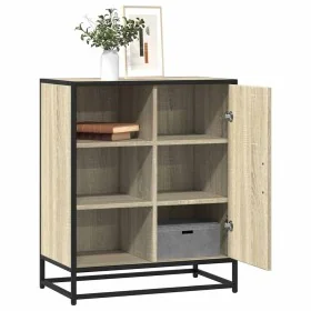Aparador de madera contrachapada roble sonoma 62x35x76 cm by , Sideboards - Ref: Foro24-848995, Price: 95,53 €, Discount: %