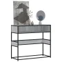 Mesa consola madera de ingeniería gris Sonoma 90x35x80 cm by , Side tables - Ref: Foro24-849172, Price: 73,11 €, Discount: %