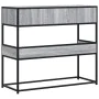 Mesa consola madera de ingeniería gris Sonoma 90x35x80 cm by , Side tables - Ref: Foro24-849172, Price: 73,11 €, Discount: %