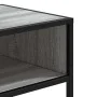 Mesa consola madera de ingeniería gris Sonoma 90x35x80 cm by , Side tables - Ref: Foro24-849172, Price: 73,11 €, Discount: %