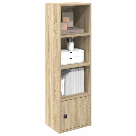 Estantería de madera de ingeniería roble sonoma 31x24x102 cm de , Librerías y estanterías - Ref: Foro24-860339, Precio: 50,35...