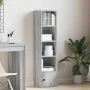 Estantería madera de ingeniería gris sonoma 31x24x127 cm de , Librerías y estanterías - Ref: Foro24-860351, Precio: 54,55 €, ...