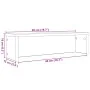 Estantería cocina apilable madera ingeniería negra 50x15x16 cm de , Contenedores para utensilios de cocina - Ref: Foro24-8604...