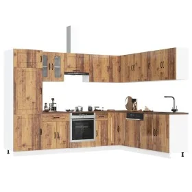 Mueble cocina Kalmar madera vieja 14 pzas madera contrachapada de , Armarios de cocina - Ref: Foro24-3314979, Precio: 1,00 €,...