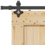 Puerta corredera con herrajes madera maciza de pino 90x210 cm de , Puertas - Ref: Foro24-3332733, Precio: 217,80 €, Descuento: %