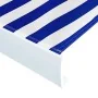 Toldo de lona azul y blanco 400x300 cm de , Toldos - Ref: Foro24-145712, Precio: 90,22 €, Descuento: %