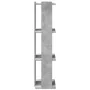 Librería de 3 niveles madera gris hormigón 60x30x120 cm de , Librerías y estanterías - Ref: Foro24-860268, Precio: 57,78 €, D...
