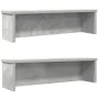 Estantes de cocina apilables 2 uds gris hormigón 60x15x16 cm de , Contenedores para utensilios de cocina - Ref: Foro24-860506...