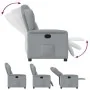 Sillón reclinable de tela gris claro de , Sillones - Ref: Foro24-4015576, Precio: 187,02 €, Descuento: %