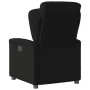 Sillón reclinable de masaje de tela negro de , Sillones - Ref: Foro24-4015588, Precio: 203,84 €, Descuento: %