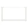 Patas de mesa de centro forma U 2uds acero blanco 60x(30-31) cm de , Patas para mesas - Ref: Foro24-4013141, Precio: 56,83 €,...