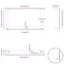 Patas de mesa de centro forma U 2uds acero blanco 60x(30-31) cm de , Patas para mesas - Ref: Foro24-4013141, Precio: 56,83 €,...
