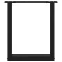 Patas de mesa de centro forma U 2uds acero negro 28x(42-43) cm de , Patas para mesas - Ref: Foro24-4013148, Precio: 52,03 €, ...