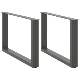 Patas para mesa de centro en forma de U 2 uds antracita acero von , Tischbeine - Ref: Foro24-4013162, Preis: 62,36 €, Rabatt: %