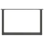 Patas para mesa de centro en forma de U 2 uds antracita acero de , Patas para mesas - Ref: Foro24-4013162, Precio: 62,36 €, D...