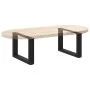 Patas de mesa de centro forma U 2uds acero negro 50x(30-31) cm de , Patas para mesas - Ref: Foro24-4013136, Precio: 66,32 €, ...
