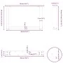 Patas de mesa de centro forma U 2uds acero negro 50x(30-31) cm de , Patas para mesas - Ref: Foro24-4013136, Precio: 66,32 €, ...